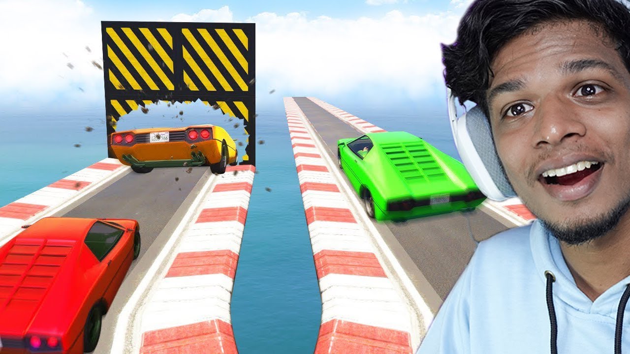 GTA 5 : ULTIMATE TROLL RACE !!! malayalam |