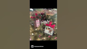 A Cross Stitch Christmas 🎄 Tree is so Magical! #crossstitch #flosstube #theproperstitcher