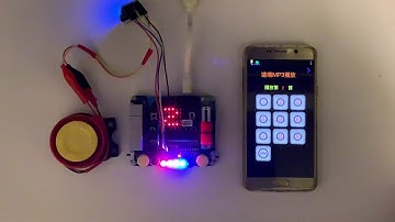 手機MQTT控制micro:bit遠端播放MP3