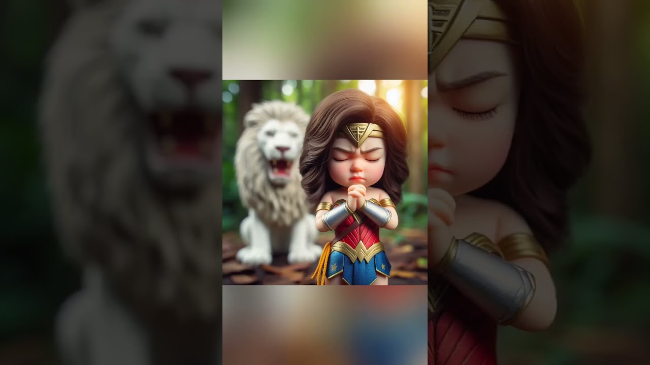 Wonder woman Vs Lion 