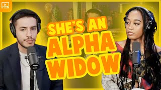What is a alpha widow and how does it effect a women