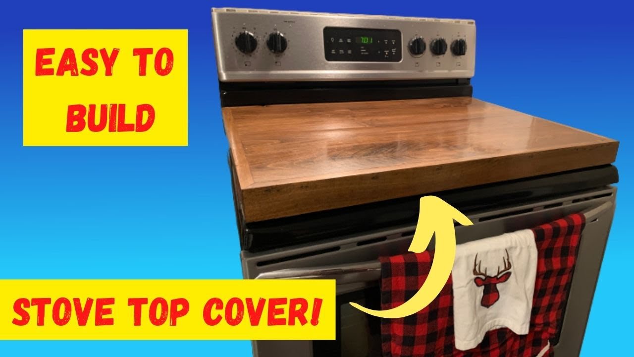 How to Make a Stove Top Cover DIY Woodworking YouTube