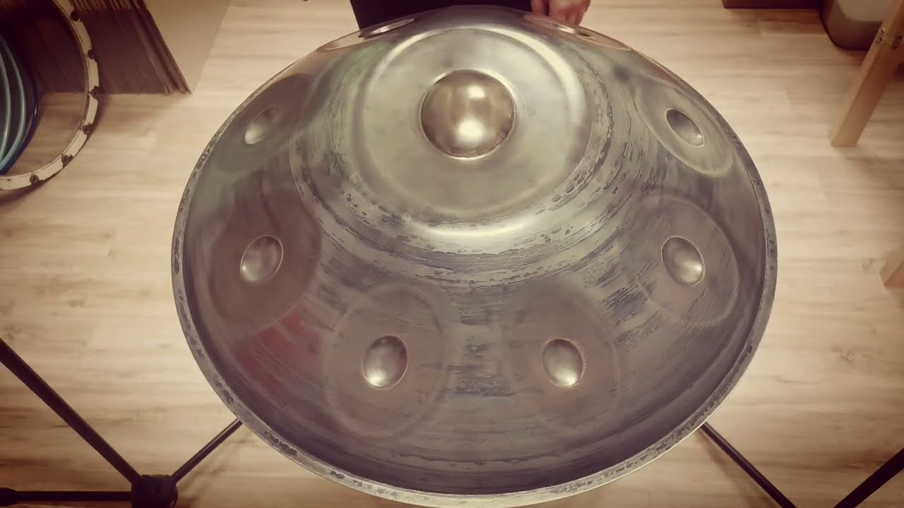 D Harmonic Minor/Lora Handpan (nitrided steel)