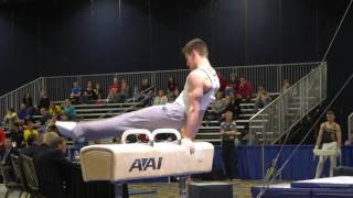 Michael Burns - Pommel Horse - 2017 Winter Cup Prelims