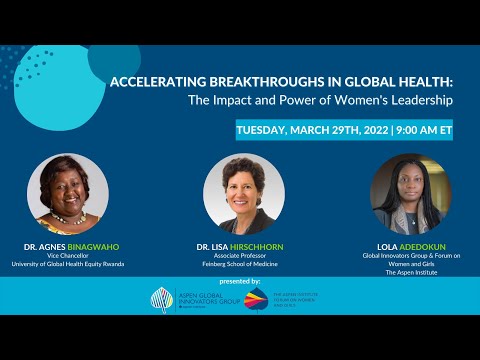 Accelerating Breakthroughs in Global Health: The Impact and Power of Women's Leadership Episode cover