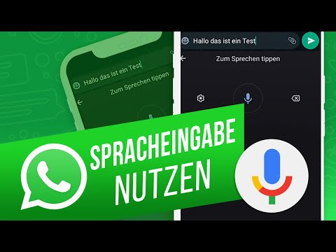 WhatsApp: Spracheingabe nutzen