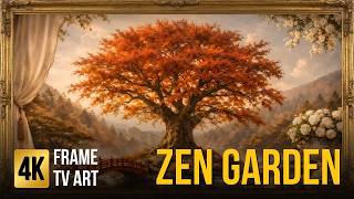 The Eternal Zen Garden 🎋 Japanese Garden Oil Painting | Frame TV Art 4K | Zen Meditation Music screenshot 4