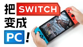 把Switch改造成PC，玩Steam大作？？？