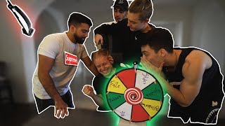 SPIN THE WHEEL HAIRCUT ROULETTE CHALLENGE!