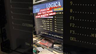 LOGICA Chip for east Amiga test repair #new #electronic #techretro #retrogaming #retro #2026 #funny
