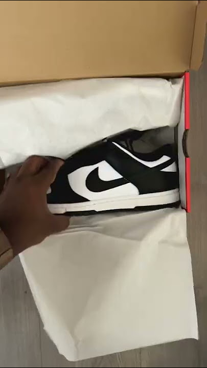 Nike Dunk Low White/Black ‘Panda’ Unboxing