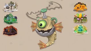 Cybop - All Monster Sounds & Animations (My Singing Monsters)
