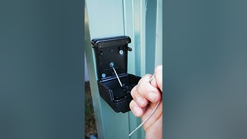 Yardlock combination double sided gate lock