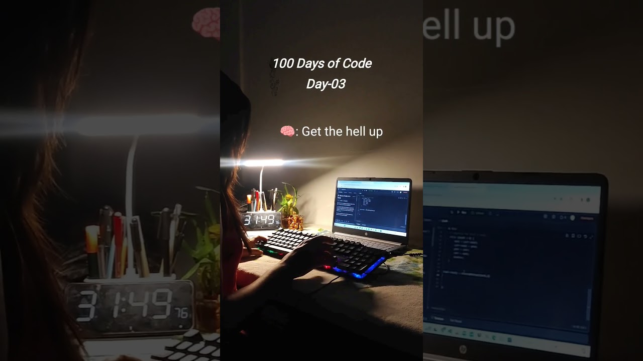 100 Days of Code || Day-03 #100daysofcode #codingcommunity #discipline #techjourney #development
