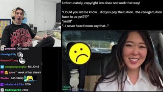 xQc Shocked by OTK Streamer ExtraEmily's Parents Begging Her to Give Them Back 200k she Borrowed