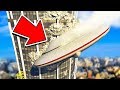 UFO SI SCHIANTA SULLA CITTÀ DI GTA5!