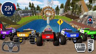 Car Extreme Monster Truck Stunt Offroad 3D - GT Mega Ramp Car Racing Simulator - Android GamePlay screenshot 5