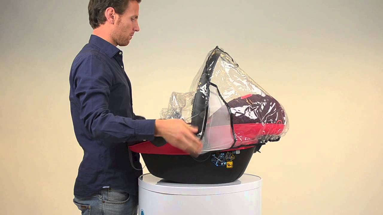 Contractie slijm Slordig Maxi-Cosi | How to install the Raincover baby car seats - YouTube