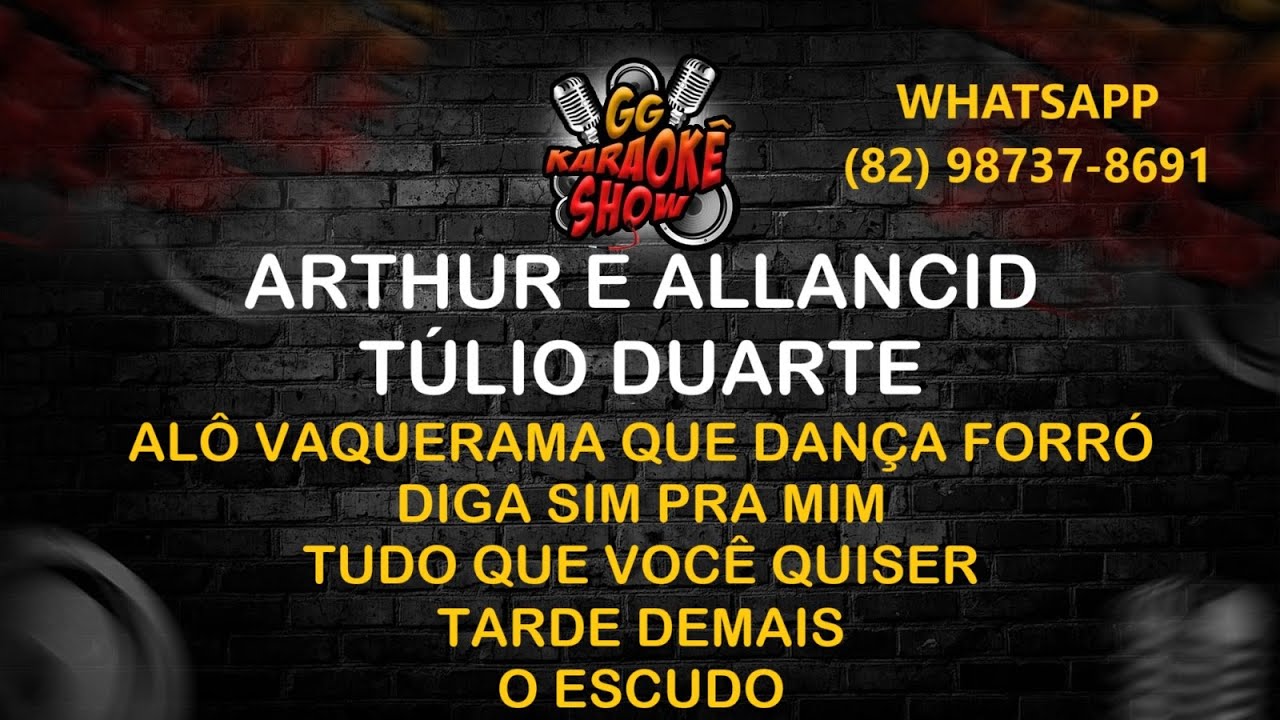Alô Vaquerama Que Dança Forró, Diga Sim Pra Mim e Outras - Arthur e Allancid, Túlio Duarte