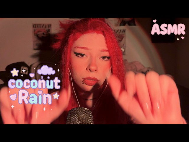 ASMR Coconut Rain 🌴💧 | Fast Triggers SweetieAmonet