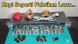 Cara Merakit Crossover Aktif 4 Way