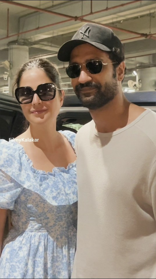 #vickykaushal #katrinakaif attracting eyeballs with their sweet love ❤️ #filmykalakar