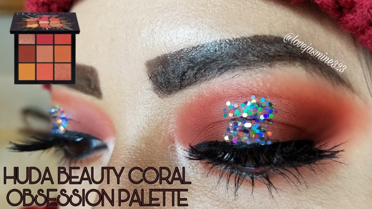 Huda Beauty Coral Obsession Palette|LoveJasmine