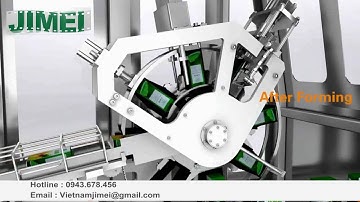 Máy chiết rót Vô trùng - Hộp giấy loại 1000ml (6000Hộp/H)