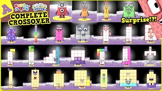 Complete Numberblocks and Alphablocks Crossover a1 through z26 Collection!