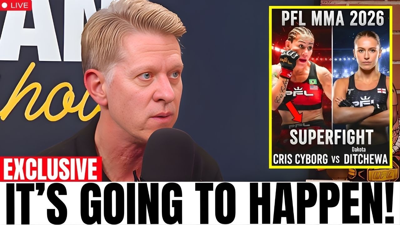 PFL CEO John Martin Officially Confirms Dakota Ditcheva vs. Cris Cyborg 135 Super Fight!
