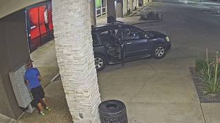captures man using what appears to be master key at cluster mailbox but left something behind