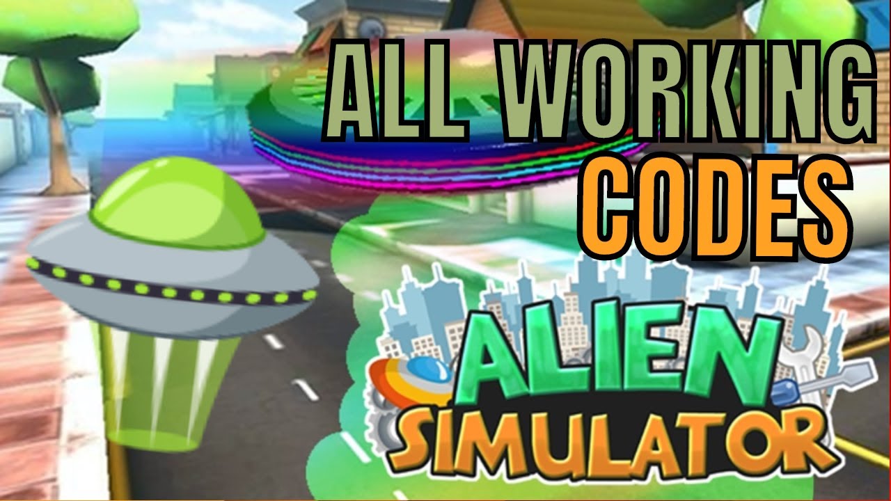 ROBLOX Alien Simulator All WORKING Codes YouTube