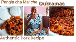 My Grand Mother's Pork Recipe | Dukramas Recipe | Mangalore | Udupi Style