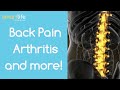 Back pain, arthritis and more!