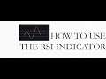 HOW TO USE THE RSI INDICATOR