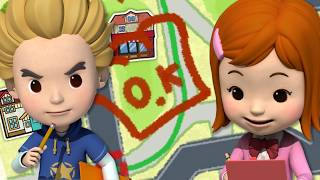 Safe Traffic Map│Learn Safety Tips With│Robocar POLI TV Indonesian