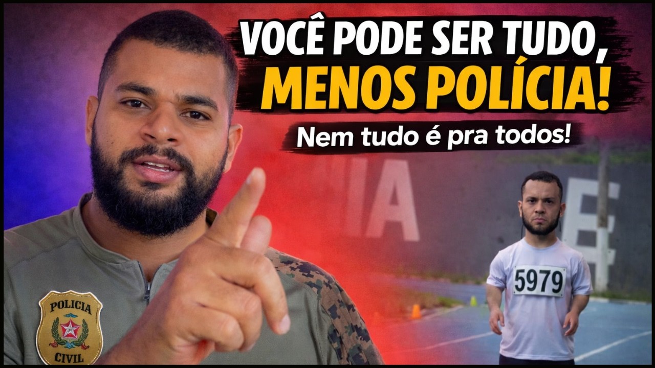 Candidato com Nanismo é Eliminado no TAF de Delegado - Ele Tem Perfil para ser Policial?