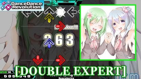 【DDR 2014】 second spring storm / Spacelectro [DOUBLE EXPERT] 譜面確認+Clap