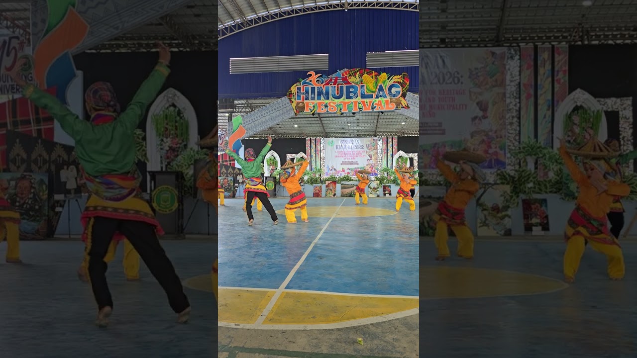 Maguindanaon Dance by Sto. Nino NHS during Munivipal Arts Month 2026.Champion