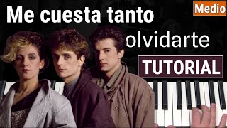 Como tocar 'Me cuesta tanto olvidarte'(Mecano) - Piano tutorial y partitura by Nacho Pozo 25,724 views 6 months ago 40 minutes