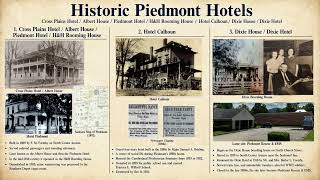 History of Piedmont, Alabama - Historic Piedmont Hotels