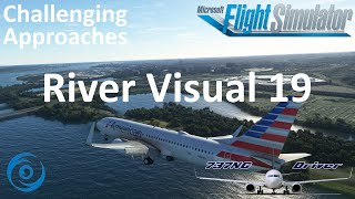 River Visual 19 at DCA | PMDG 737-800 | Real 737 Pilot