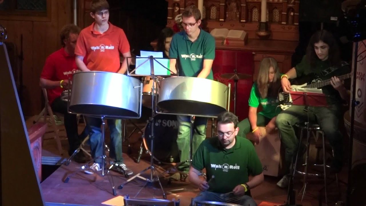 What a feeling Wok'n Roll Steeldrum Band YouTube