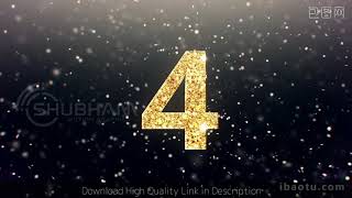 10 Second Countdown Animation 3d Background