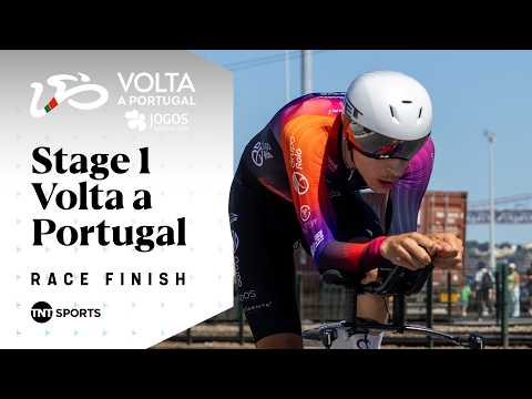 DRAMATIC WIN! 💥 | Men's 2026 Volta a Portugal Stage 1 Final KM's | TNT Sports Cycling