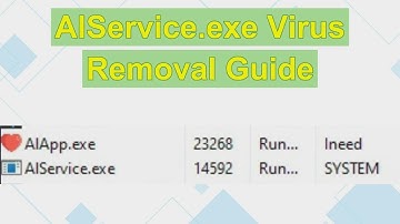 AIService.exe Virus Slows Down Computer - How to Remove AIService.exe (AIAPP.exe)