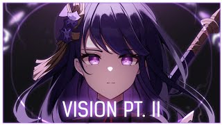 「Nightcore」Vision pt. II ( Lost Sky Ft. She Is Jules/Lyrics ) Resimi