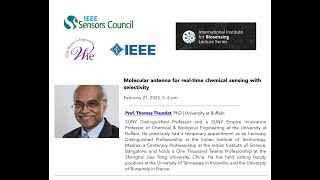 Molecular antenna for real-time chemical sensing with selectivity