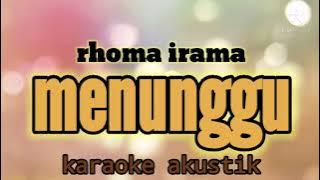 Rhoma irama _ menunggu _ karaoke akustik