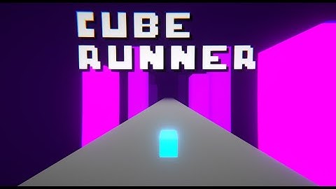 Free Mobile Game : Cube Runner (gameplay)